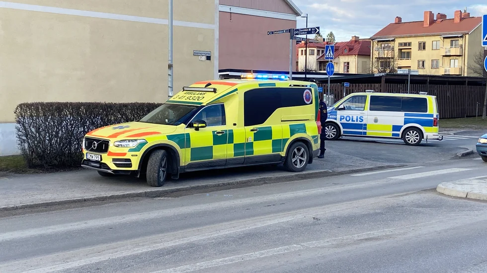 Olyckan inträffade i korsningen Fruängsgatan/Repslagaregatan.