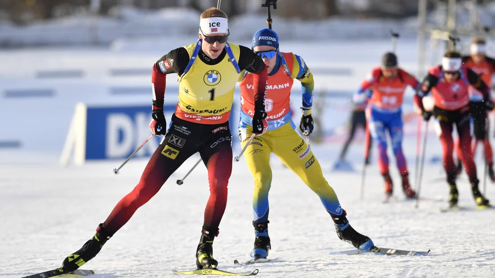 Norges Johannes Thingnes Bø tog hem den totala världscupen för tredje året i rad.