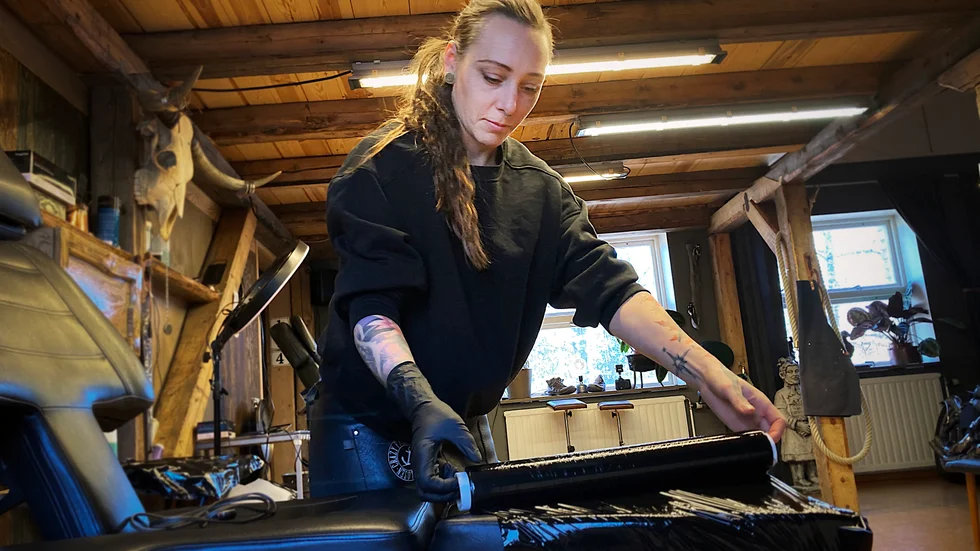 Anna Källström har jobbat som tatuerare i över tio år.