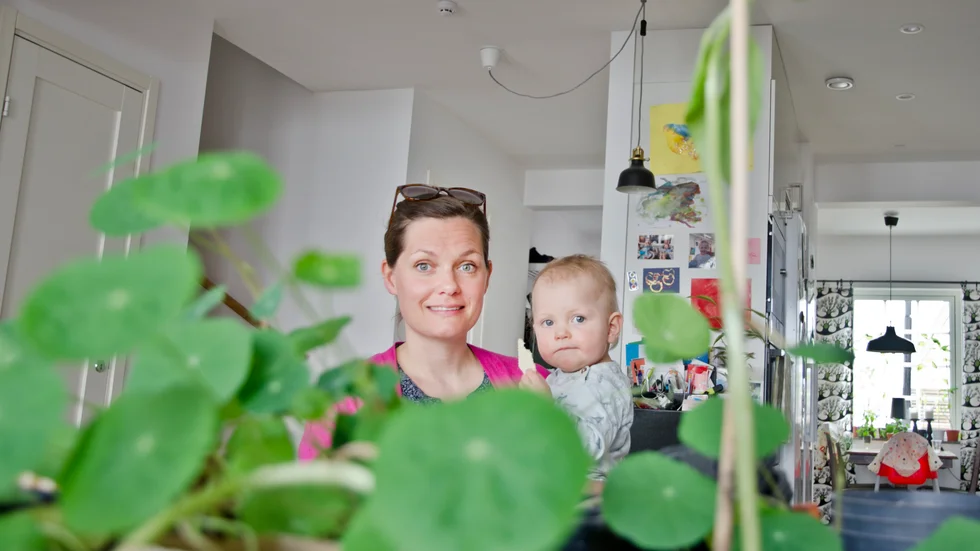 Gnestabon Rebecka Hagman är en av grundarna bakom odlingsförmedlingen Co-grow. Hon har märkt ett ökat intresse för tjänsten under pandemin.