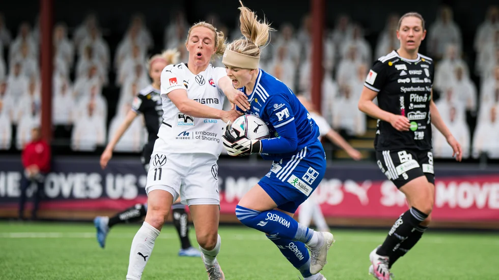 Guro Pettersen storspelade för Piteå mot Rosengård