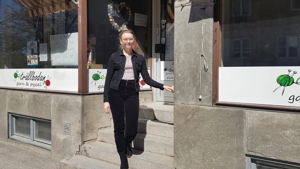 Julia Zeidlitz öppnar en garn- och hantverksbutik och en e-butik, Soft Stop, i sommar.