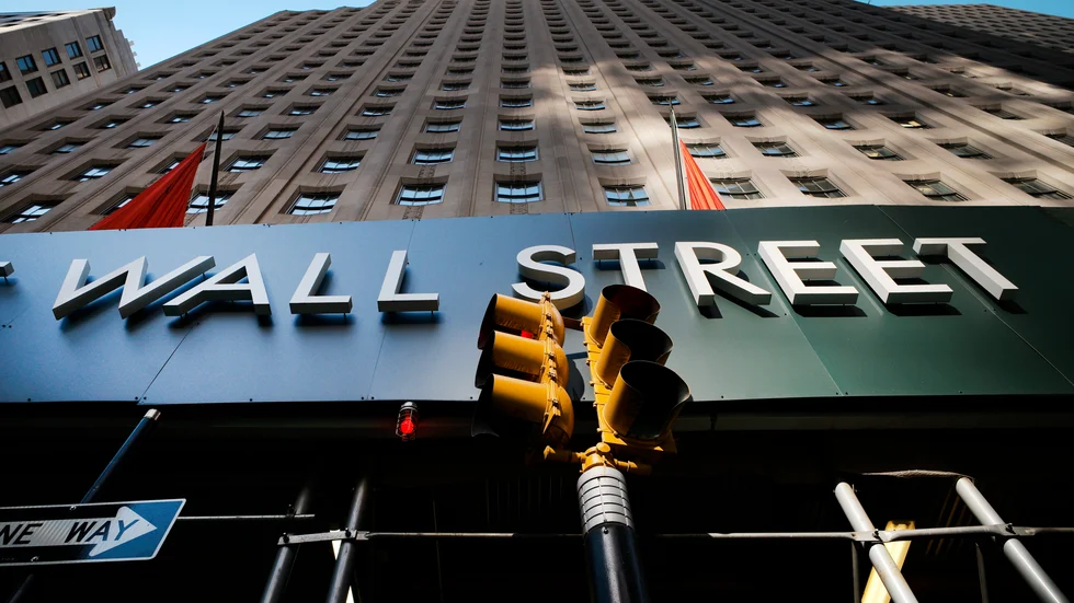 Handeln på Wall Street var ryckig på onsdagen – men slutade positivt. Arkivbild.