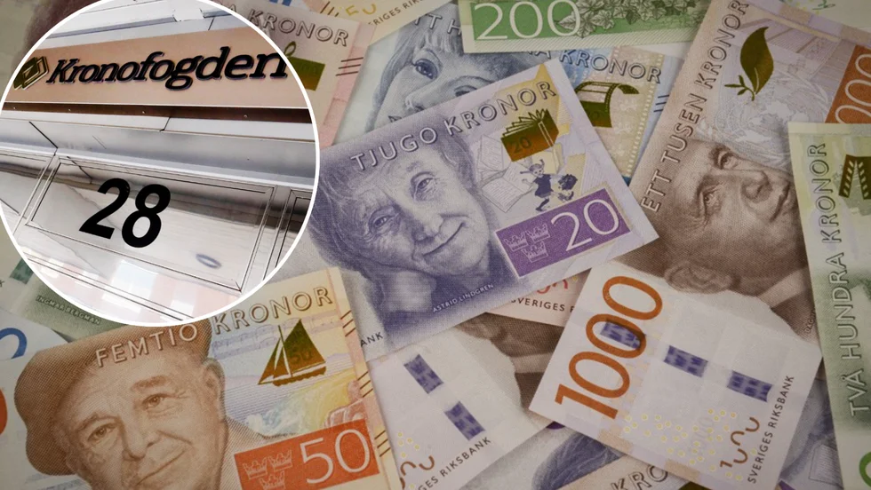 Kronofogdemyndigheten har drivit in över 100 000 kronor från en person i Hultsfreds kommun.