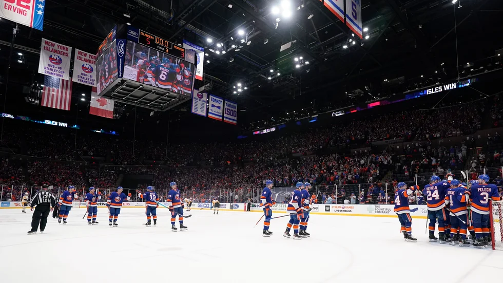 New York Islanders slog ut Pittsburgh.