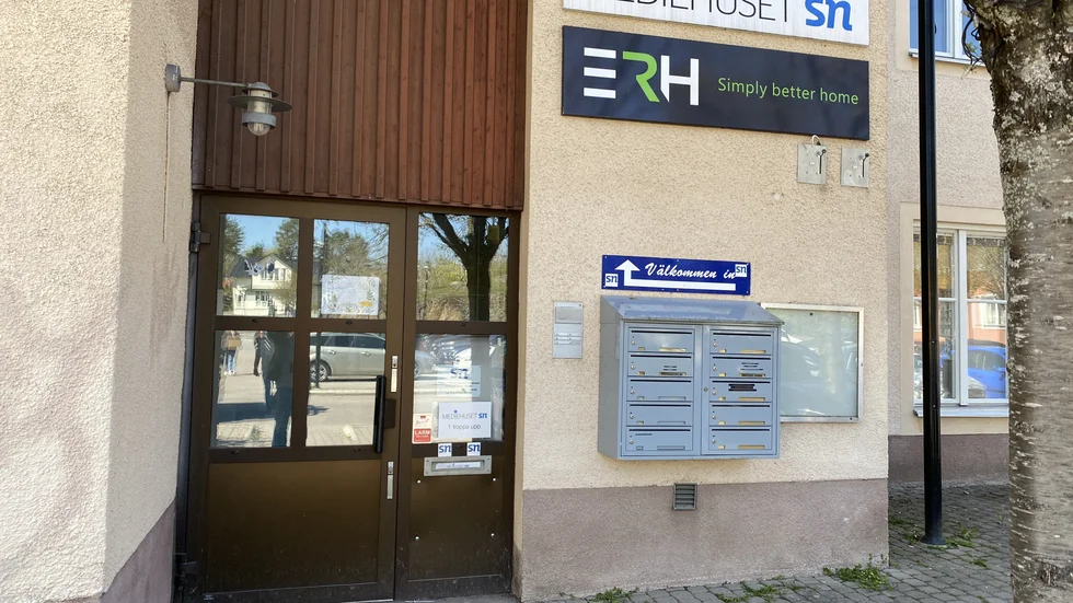 Här, på adress Busstorget 5, i Arbetsförmedlingens gamla lokal, kommer Vaccina starta coronavaccinering på onsdag nästa vecka. Fastigheten delas av flera företag, däribland tidningens redaktion.
