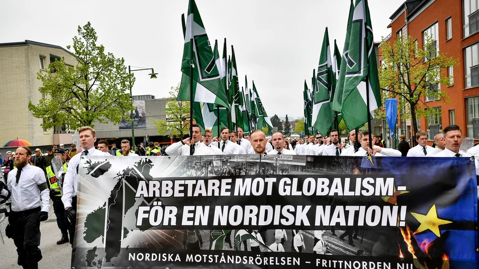 Kommittén om förbud mot rasistiska organisationer lämnar över ett oenigt betänkande. Arkivbild.