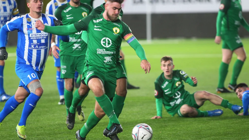 Albert Johansson avgjorde för Eneby.
