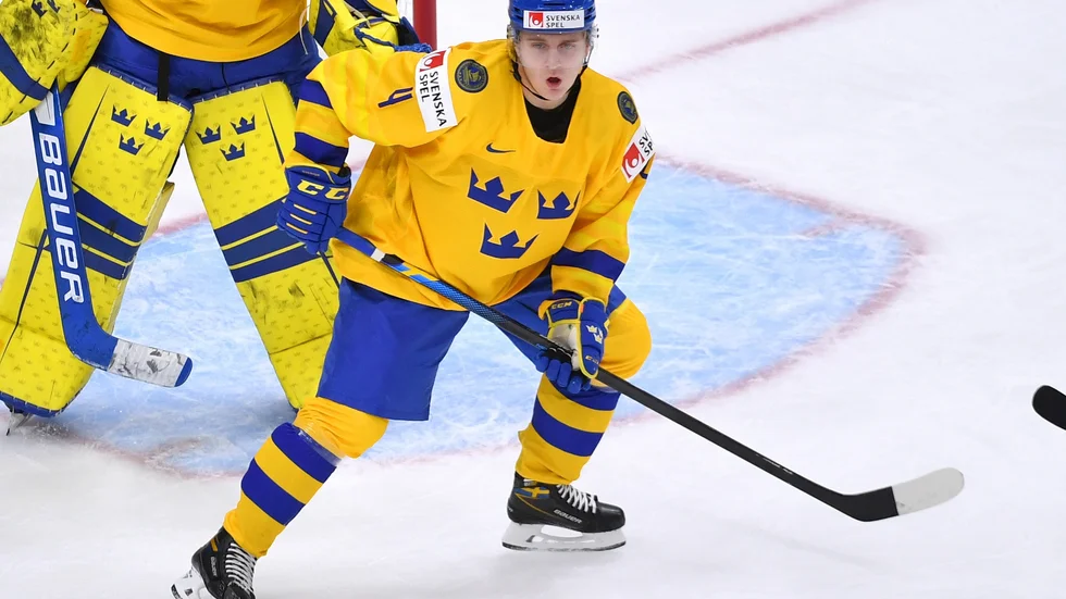 Emil Andrae spelade JVM redan förra året och är nu utsedd till lagkapten för årets upplaga av Juniorkronorna.