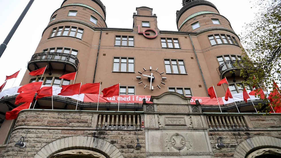LO-borgen vid Norra Bantorget i Stockholm. Arkivbild.