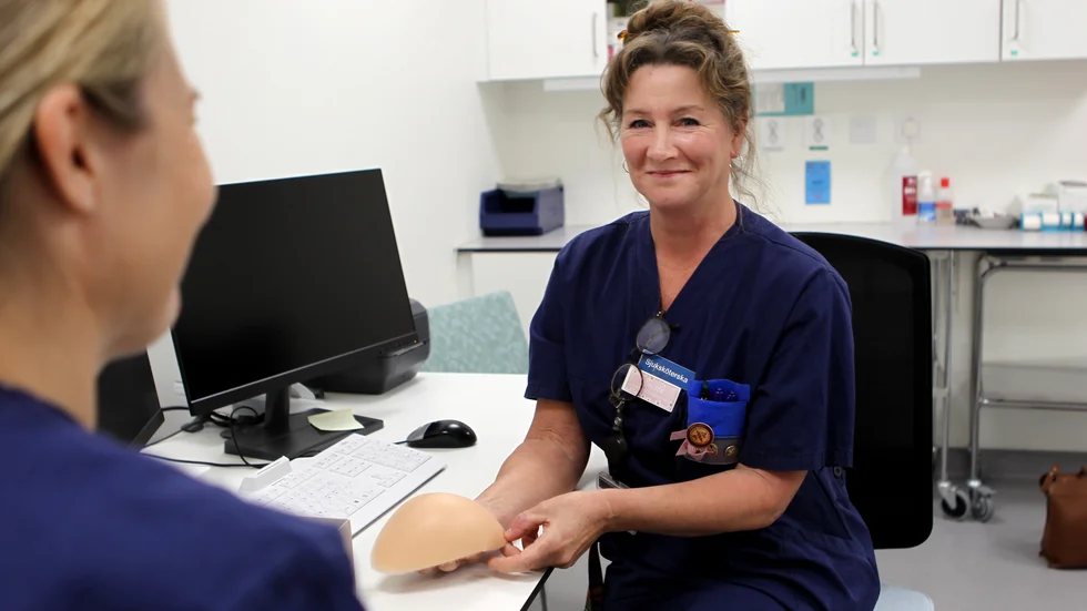 Anette Länn har arbetat inom onkologivården i omkring tio år och har kunnat följa utvecklingen inom bröstcancervården.