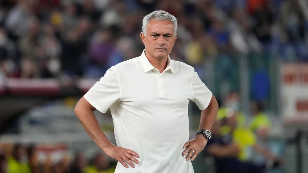 Jose Mourinho och Roma fick se sig slagna med 1–6 borta mot norska Bodø/Glimt. Arkivbild.