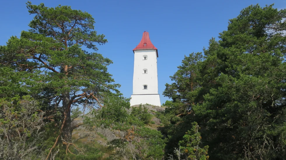 Kalmar läns museums antikvarier lyfter vikten av att Spårö båk är väl synlig både från nära och långt håll.