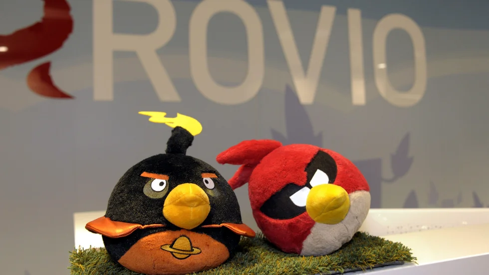 Rovio som ligger bakom spelet Angry Birds har släppt delårssiffror. Arkivbild.