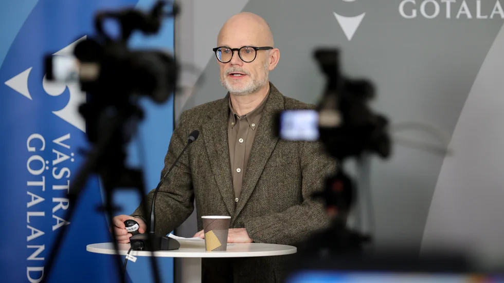 Thomas Wahlberg, smittskyddsläkare i Västra Götalandsregionen. Arkivbild.
