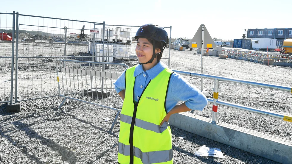 Sanna Bäckström, kommunikatör på Northvolt.