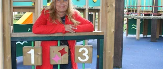 Hon vill se lekplats som inspirerar till läsning: "Ska börjas tidigt med bokstäver"
