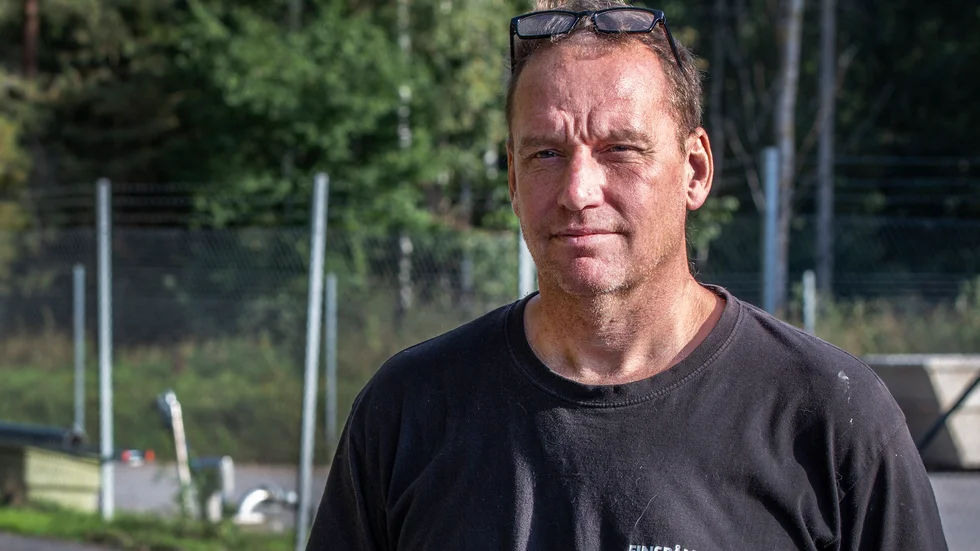 Tommy Egerskog, drifttekniker, Axsäters avloppsreningsverk i Finspång.