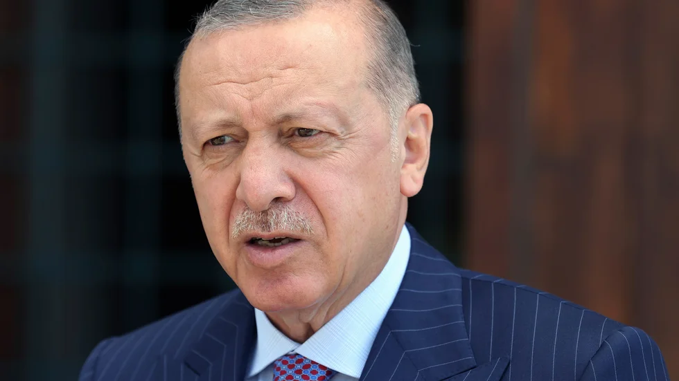 Turkiets president Recep Tayyip Erdogan hotar att utvisa Sveriges och nio andra länders ambassadörer. Arkivbild.