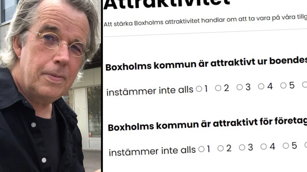 Jan Holmbom är en av de engagerade i Boxholmbaserade IBEX som har skickat ut en enkät till boxholmsborna. 