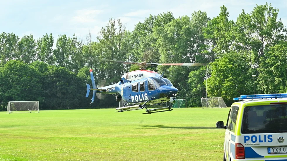 NFC bekräftade på fredagen att torsdagens helikopterlandning på Grenadjärvallen gällde en transport till dem.