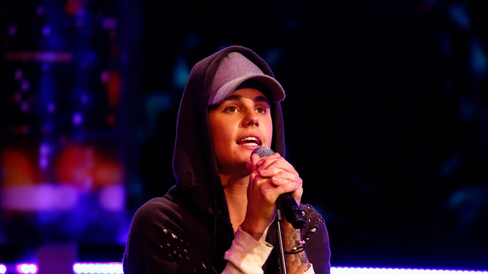 Justin Bieber är en av artisterna på en stor välgörenhetskonsert den 24 juli i Kalifornien. Arkivbild.