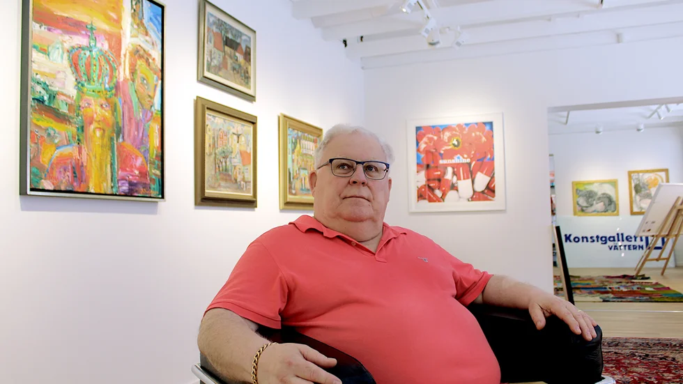En utmaning för gallerierna är att även locka den unga publiken, säger Göran Hultin som nu nysatsar på Konstgalleri Vättern i Motala.