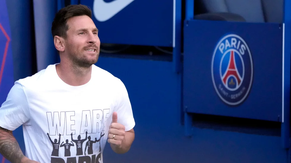 I mitten av augusti stod det klart att superstjärnan Lionel Messi lämnar Barcelona för Paris Saint-Germain. Nu kan argentinaren och hans PSG lottas mot Malmö FF i gruppspelet av Champions League. Arkivbild.