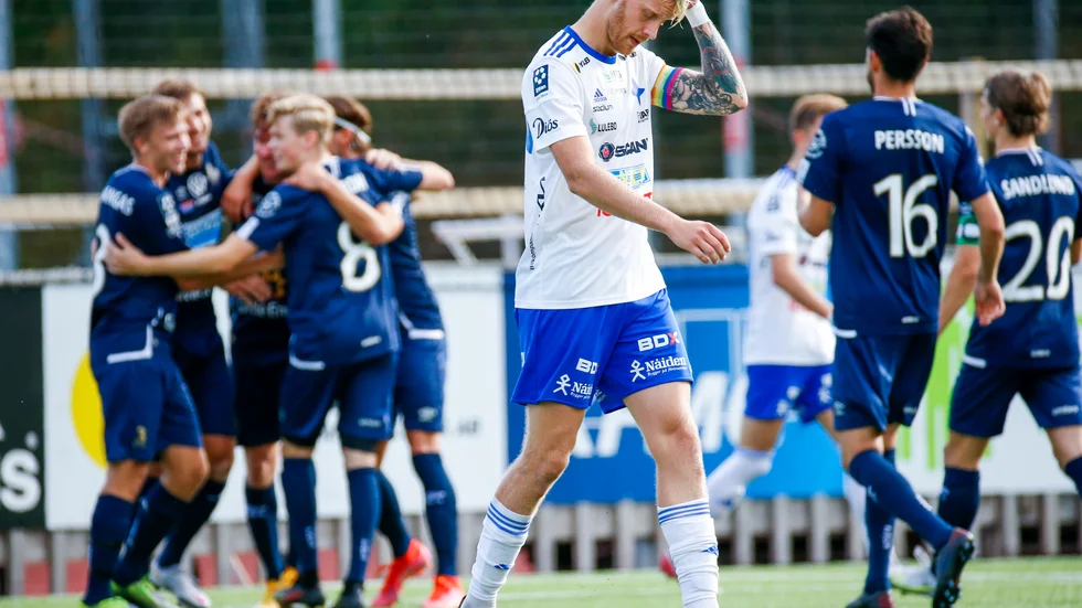 IFK Luleå hade en tung andra halvlek mot Gefle. 