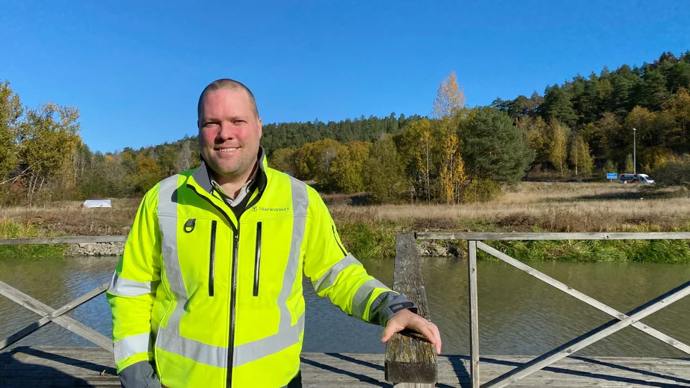  "Det blir som den plan vi ställde ut med akvedukt under Göta kanal", säger projektledare Andreas Eklund på Trafikverket.