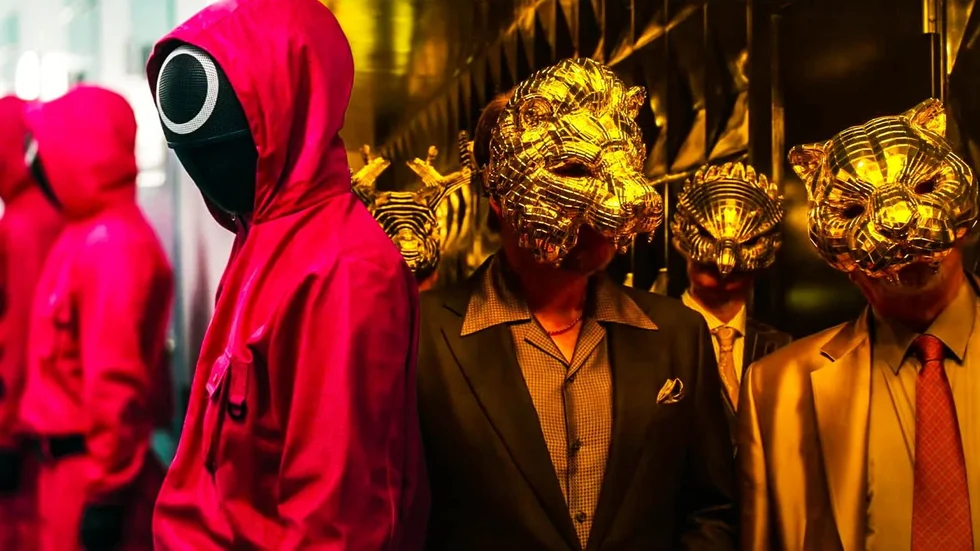"K-dramat" "Squid Game" erövrar världen, de amerikanska skådespelarna får kritik för sina insatser. Pressbild.