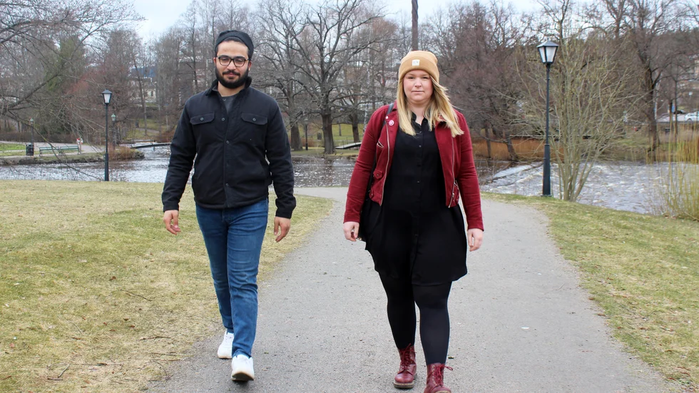 Tarek Jalbot och Elin Gjein har mycket erfarenhet av att jobba delade turer.