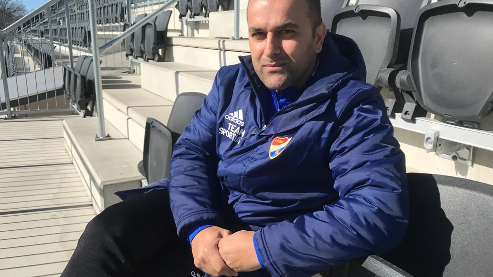 Aso Khawari avslutar året på Idrottsparken och i exil från Borens IP resten av det här fotbollsåret med sitt Borens IK.
