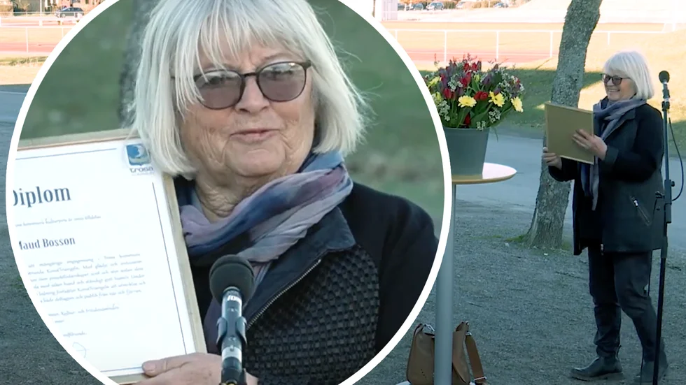 Maud Bosson vinner Trosa kommuns kulturpris.