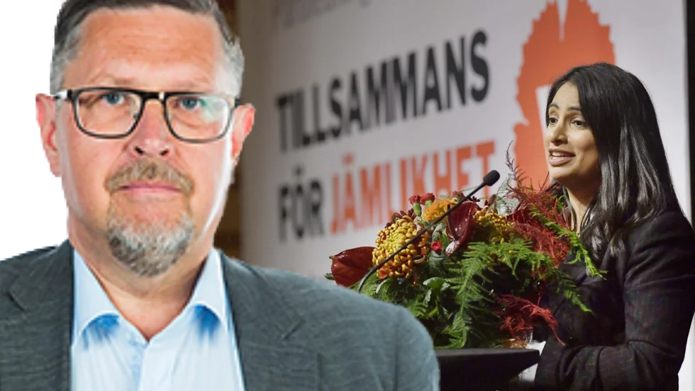 "Dagens V-ledare Nooshi Dadgostar ska inte behöva stå till svars för vad Hilding Hagberg och CH Hermansson sa och gjorde på 1940-talet", skriver NSD:s Olov Abrahamsson.