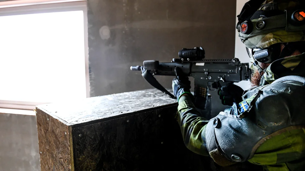 Mannen skadades under sin militära grundutbildning och får nu ersättning för ärret som bildades. Arkivbild.