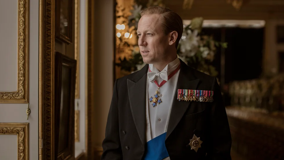 Tobias Menzies som Prins Philip. Arkivbild.