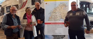 Caravan Club ordnade utställning
