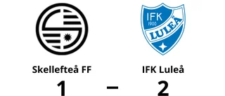 Bäckström mål räckte inte för Skellefteå FF
