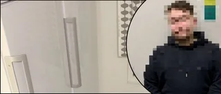 Artist slog kylskåpsdörr i flickvännens huvud