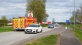 Bil och lastbil krockade i korsning – en till sjukhus