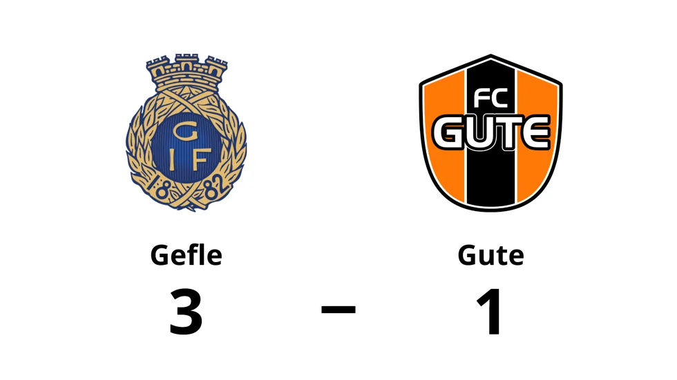 Gefle IF FF vann mot FC Gute