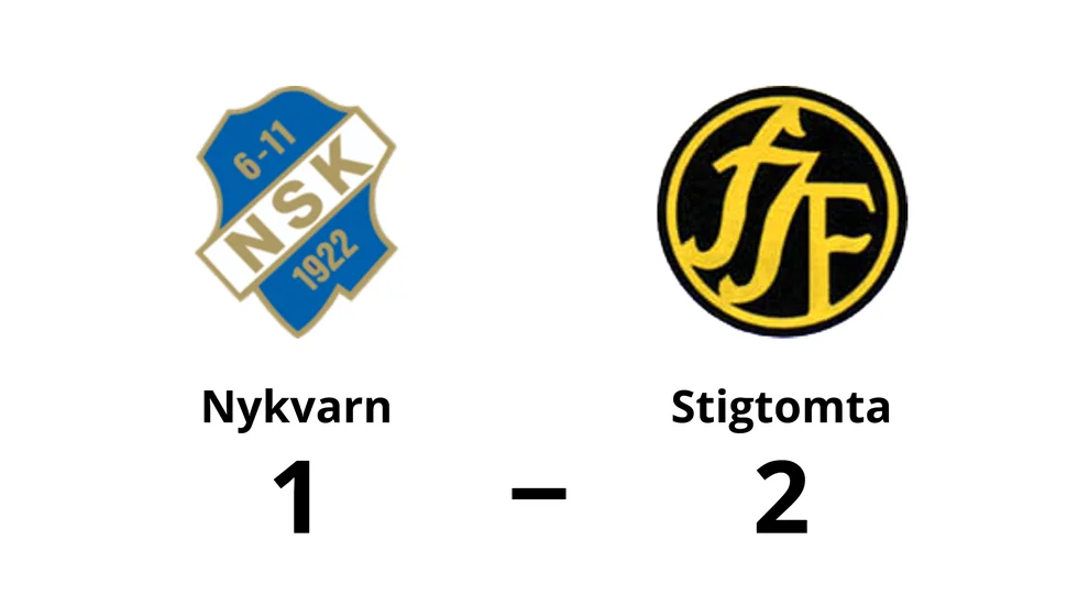 Nykvarns SK förlorade mot Stigtomta IF