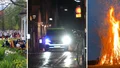 Bråk i centrala Linköping under valborgsnatten