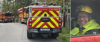 Utryckning till skogsbrand i Torshälla