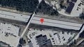 Rådjur innanför viltstängslet på E18
