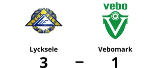 Albin Stenlund målskytt när Vebomark föll
