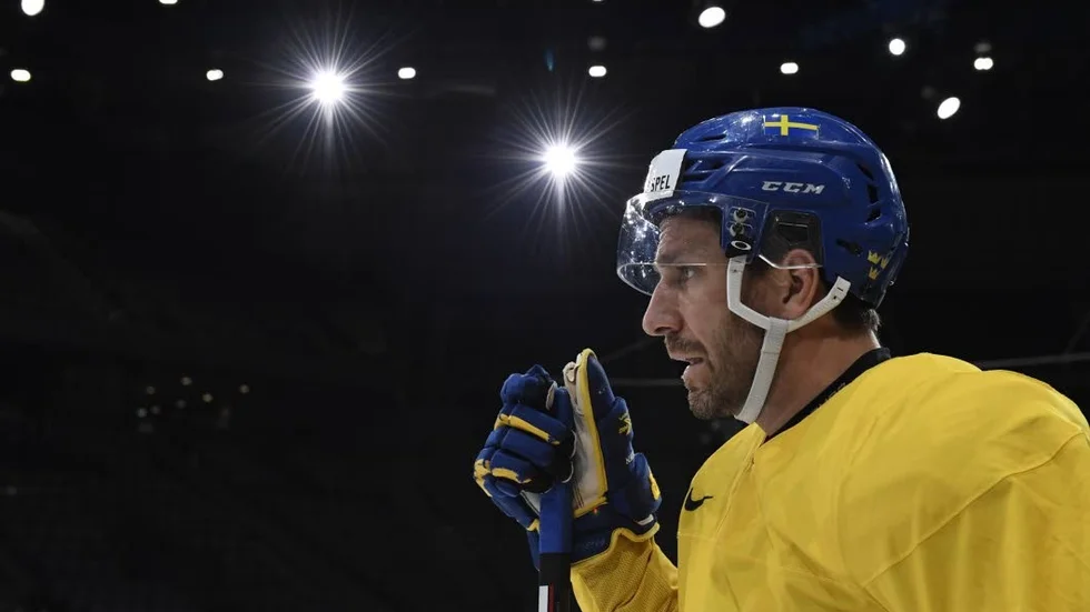 TILLBAKA. Joel Lundqvist är en av tio nya spelare i landslagstruppen till Channel One Cup jämfört med Karjalaturneringen. Arkivbild.