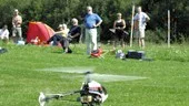 Även helikoptrar flygs på Gamens flygfält. Det är något som kommit mer och mer under de senaste tio åren.
FOTO: SUSANNE LUNDBÄCK