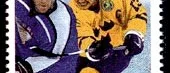 <I>Frimärksrutan:</I>
Blir det hemmaseger
 vid ishockey-VM i år?
